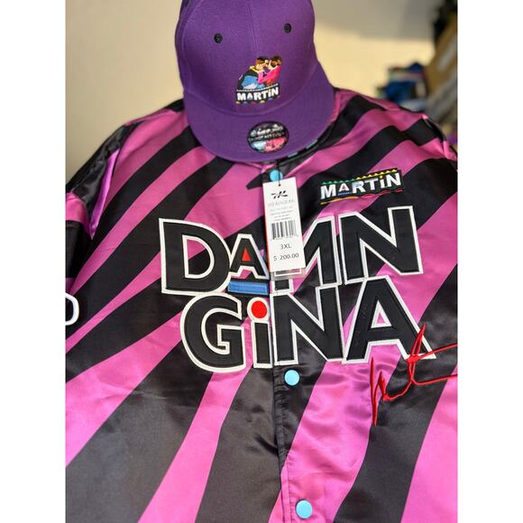 NEW 3 Piece Set!! 2XL Martin Jersey, 3XL Jacket, & 6 7/8 Hat - Picture 2 of 7